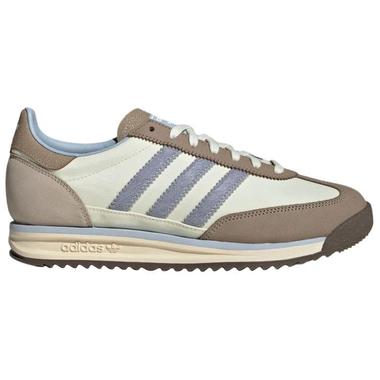 Кроссовки Adidas Originals SL 72 RS Лоу-топы Повседневная обувь Унисекс Слоновая кость Синий - изображение 3