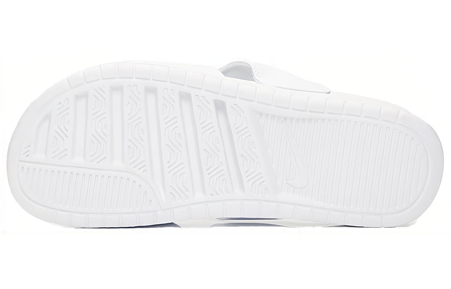 Сандалии Nike Benassi Duo Ultra Slide White Silver - изображение 4