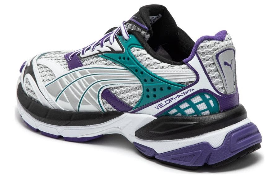 Кроссовки PUMA Velophasis Phased White Blue Purple - изображение 5