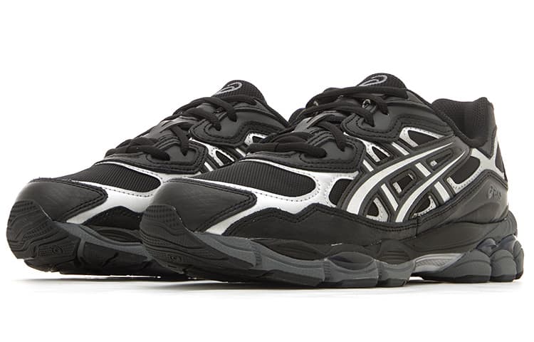 Кроссовки Asics GEL-NYC Black Silver - изображение 3