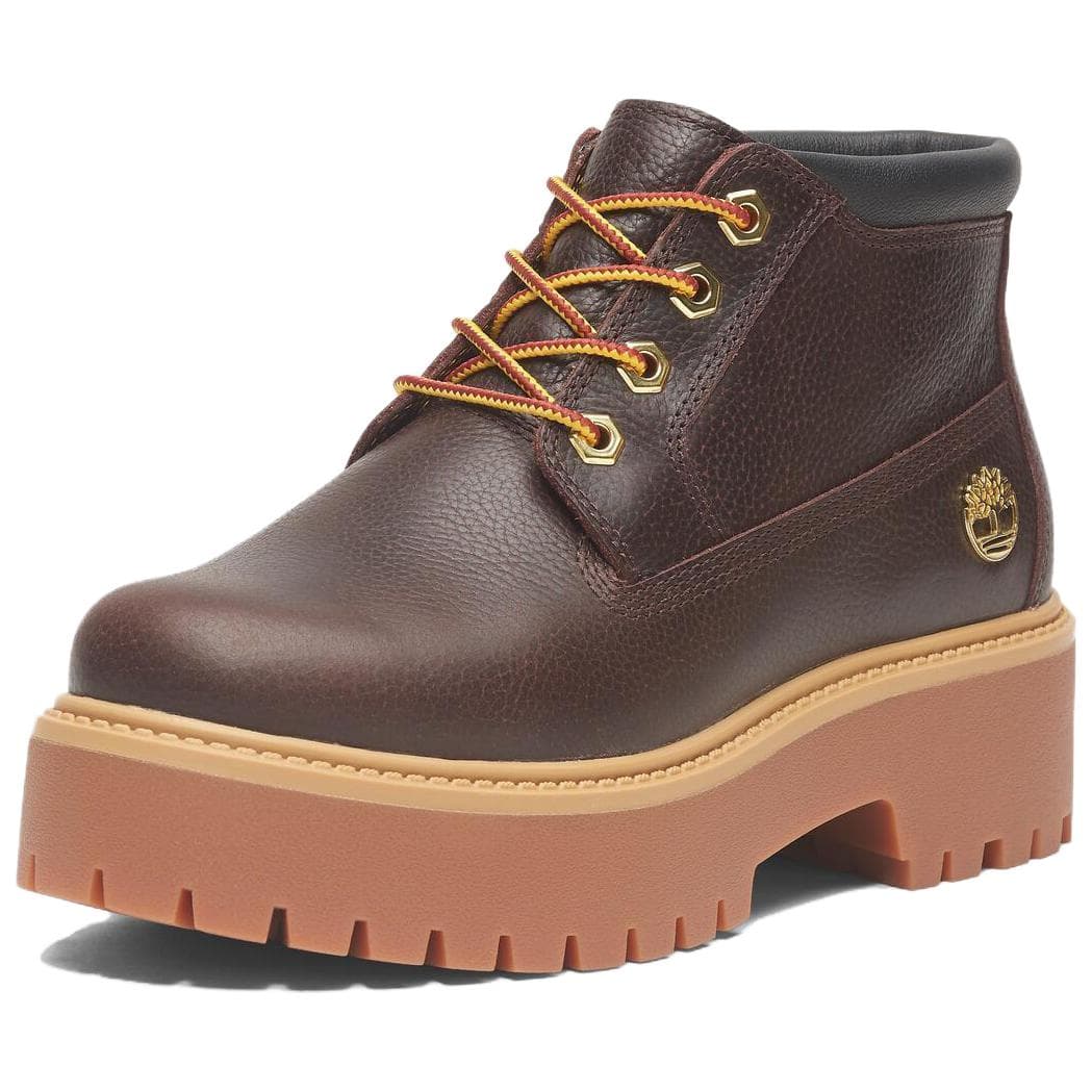 Ботинки Timberland Женские армейские ботинки длина до щиколотки коричневые - изображение 3