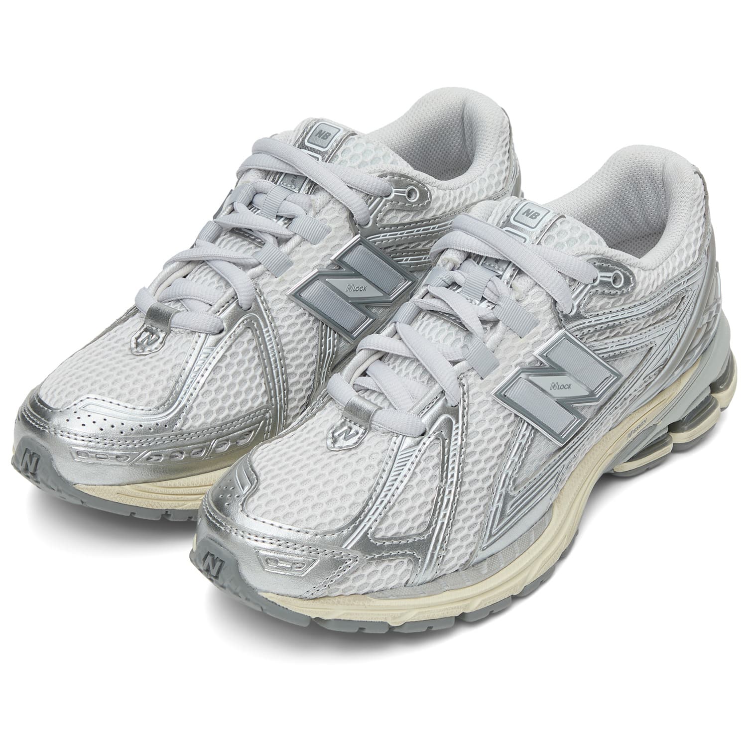 Кроссовки New Balance NB 1906R Устойчивая к истиранию Низкая Повседневная Обувь Унисекс Серебристо-Серый - изображение 3