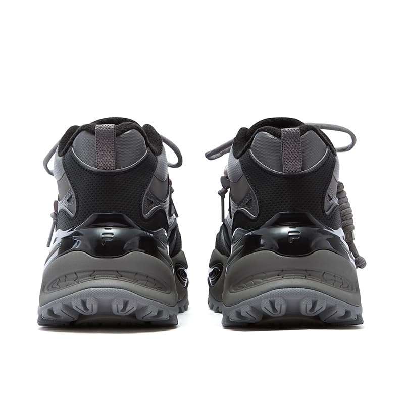 Кроссовки FILA FUSION EVA Gummies Синтетическая кожа С флисовой подкладкой Trendy Sports MID Топ Повседневная обувь Женские - изображение 5
