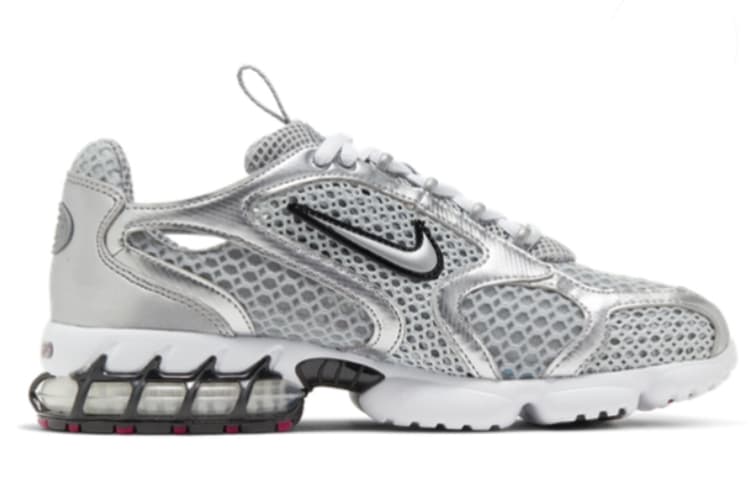 Кроссовки Nike Air Zoom Spiridon Cage 2 Silver White - изображение 2
