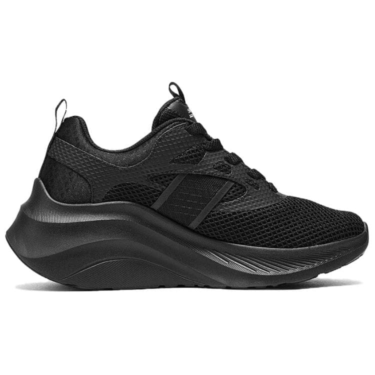 Кроссовки Skechers Bob's SPORT Износостойкий Дышащий Износостойкий Дышащий Низкий Верх Повседневная Обувь Женская Черный - изображение 2