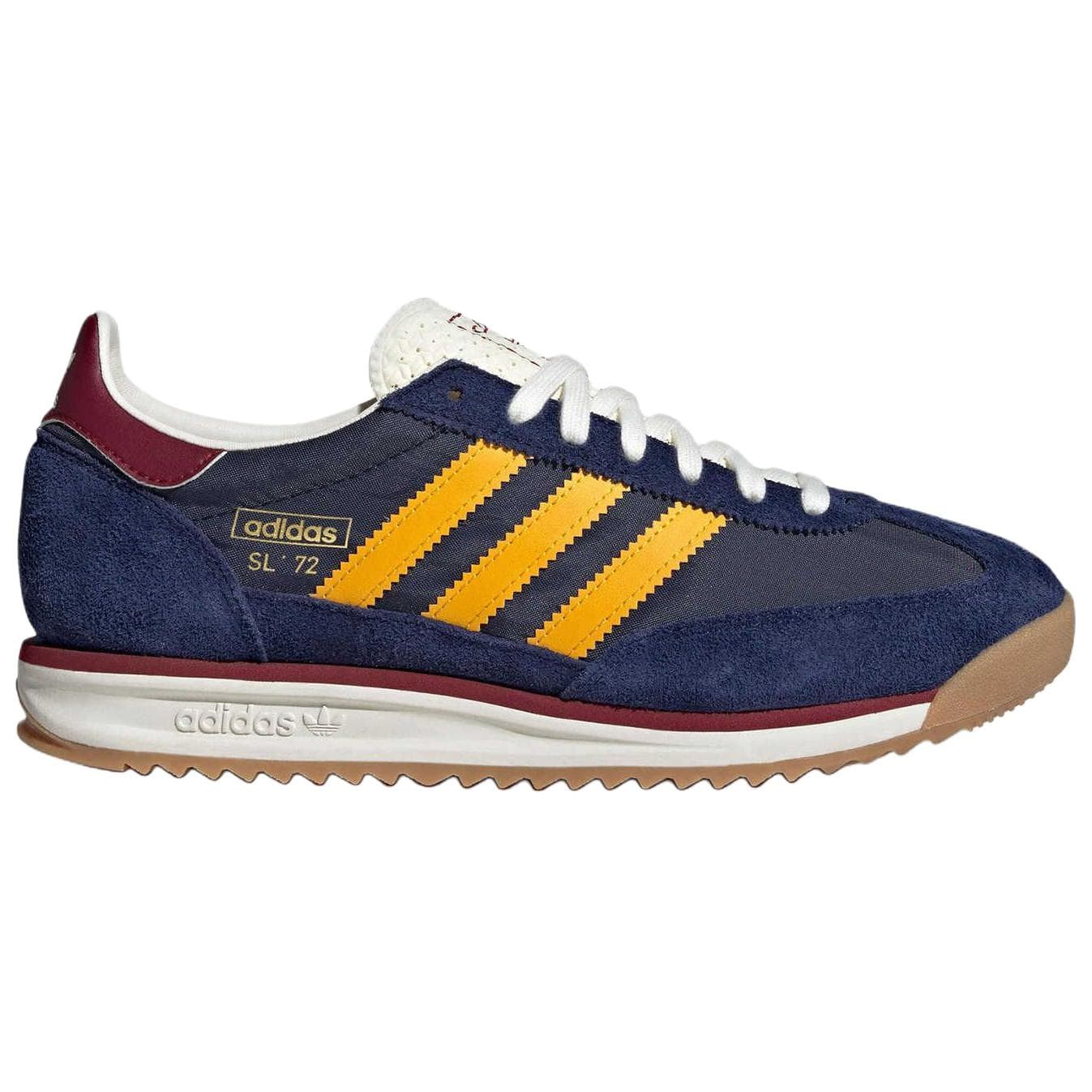 Кроссовки Adidas Originals SL 72 Противоскользящая устойчивая к истиранию низкий верх повседневная обувь унисекс темно-синий - изображение 2