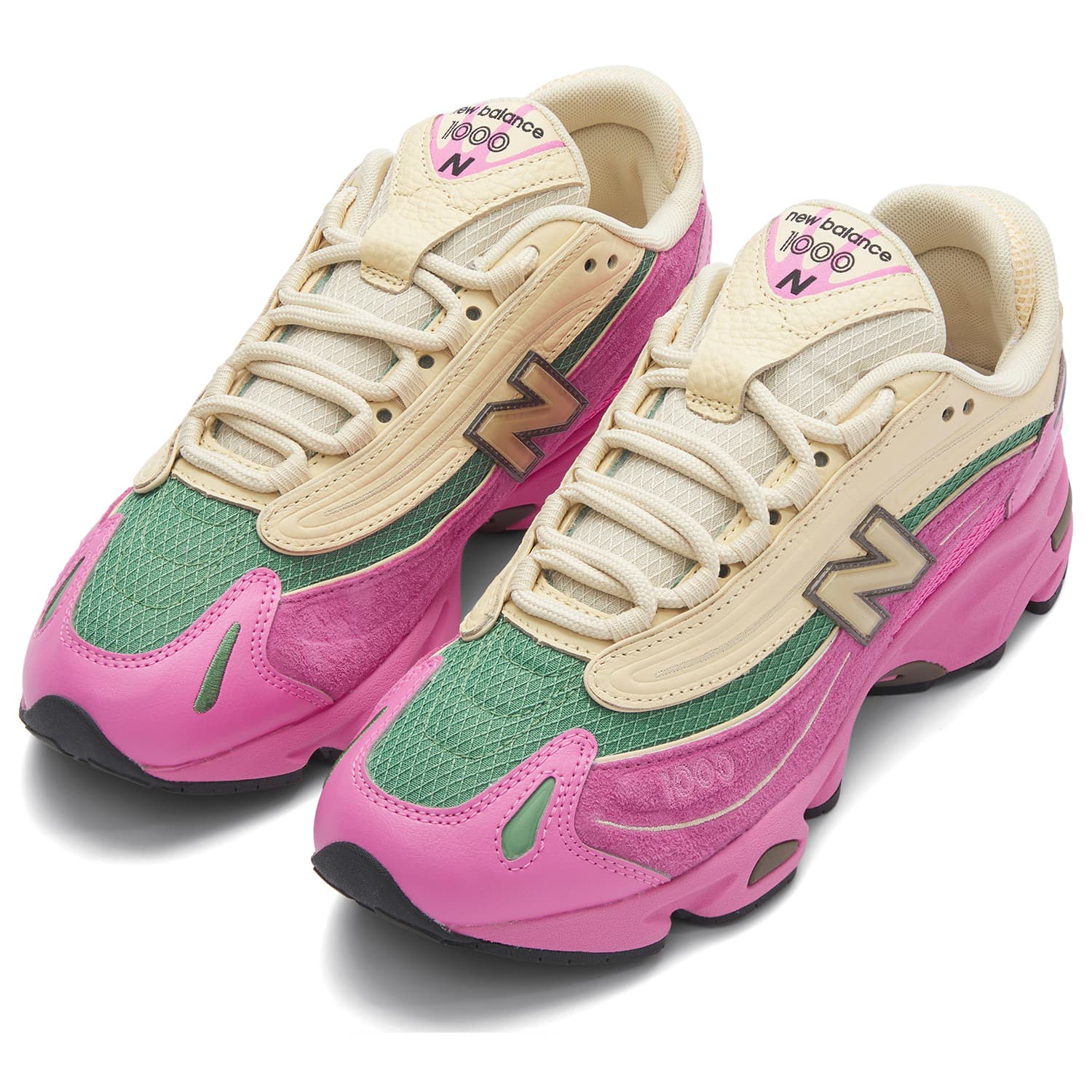 Кроссовки New Balance NB 1000 Амортизация Устойчивость к истиранию Дышащий Верх Быстросохнущий Поддержка Баланс Низкий Верх - изображение 3