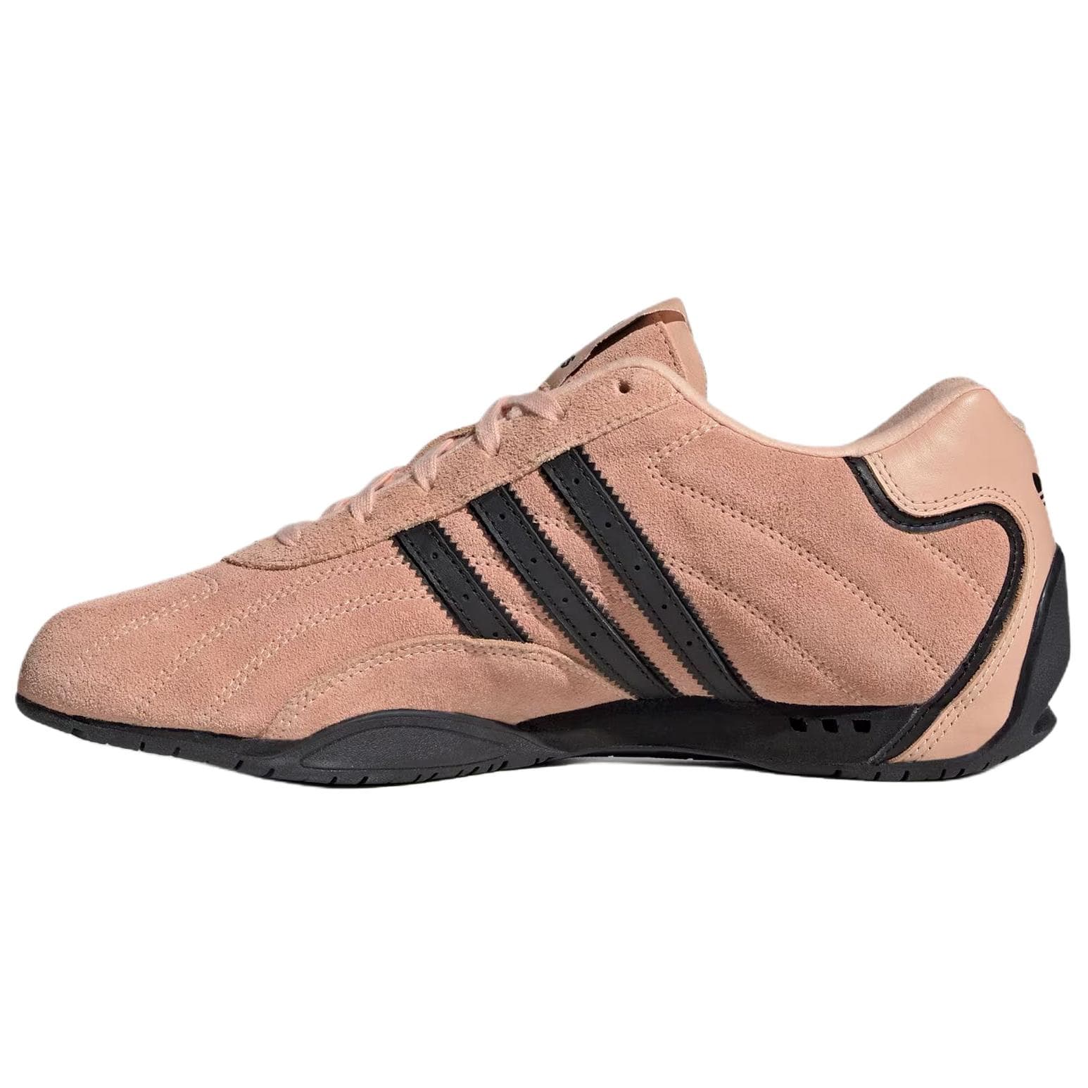 Кроссовки Adidas Originals ADIRACER Текстиль Синтетическая кожа Низкий верх Повседневная обувь Женская Розовый Черный - изображение 2