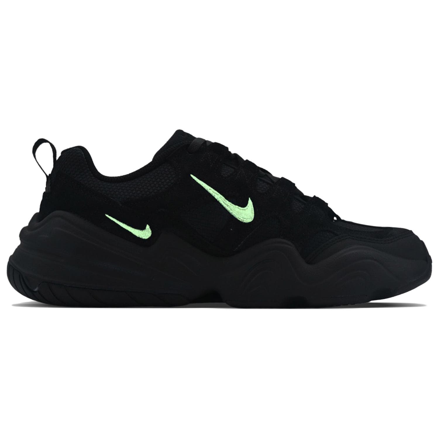 Кроссовки Nike Tech Hera Black Green - изображение 2