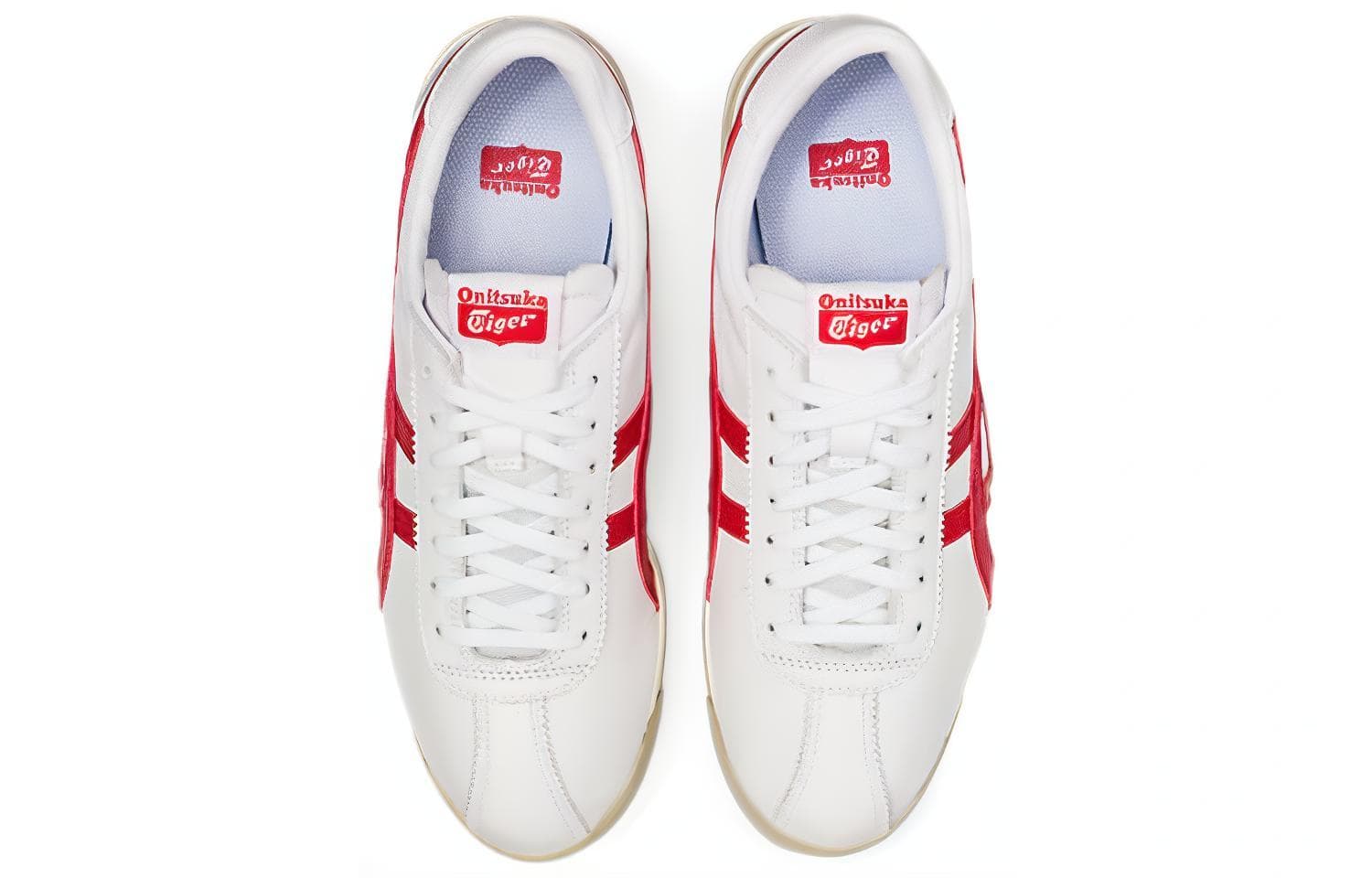 Кроссовки Onitsuka Tiger Corsair EX White Red - изображение 6