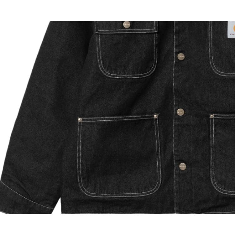Джинсовая куртка Carhartt WIP Denim Multi-Pocket Jacket Black - изображение 4