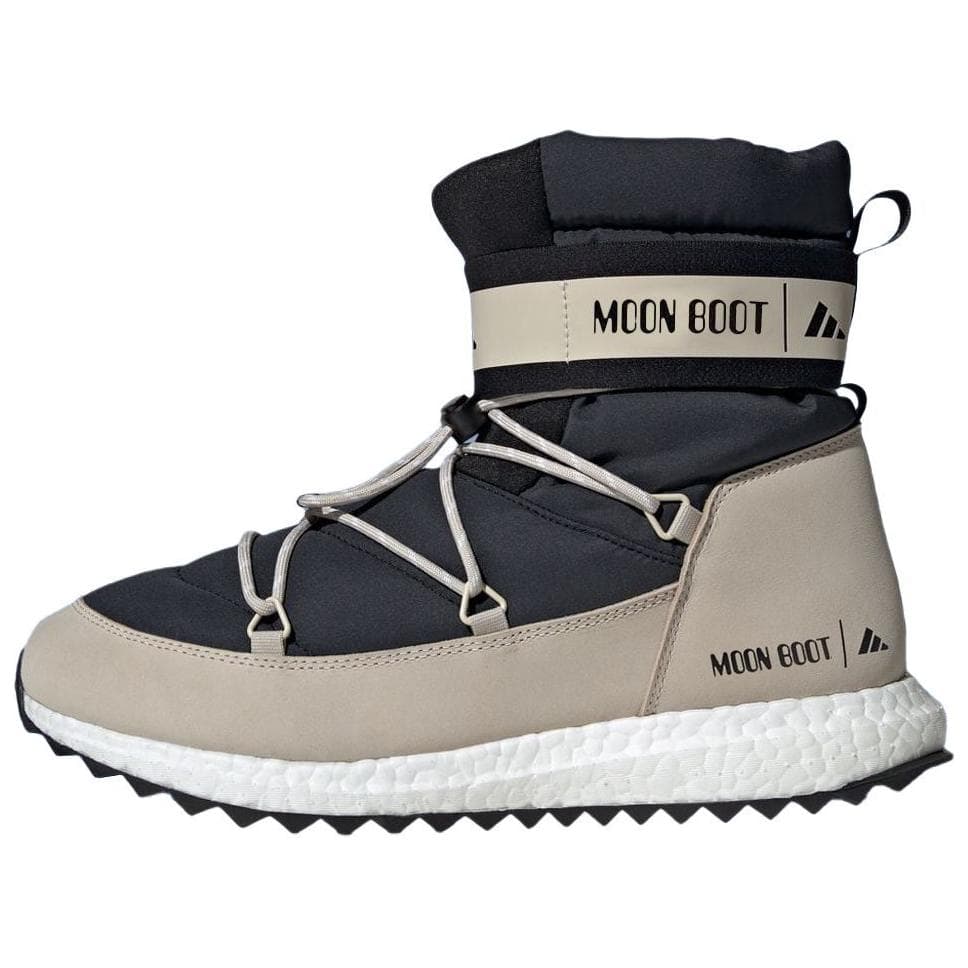Кроссовки NASA x Adidas Moonboots противоскользящие устойчивые к истиранию высокие повседневные кроссовки унисекс черные - изображение 1