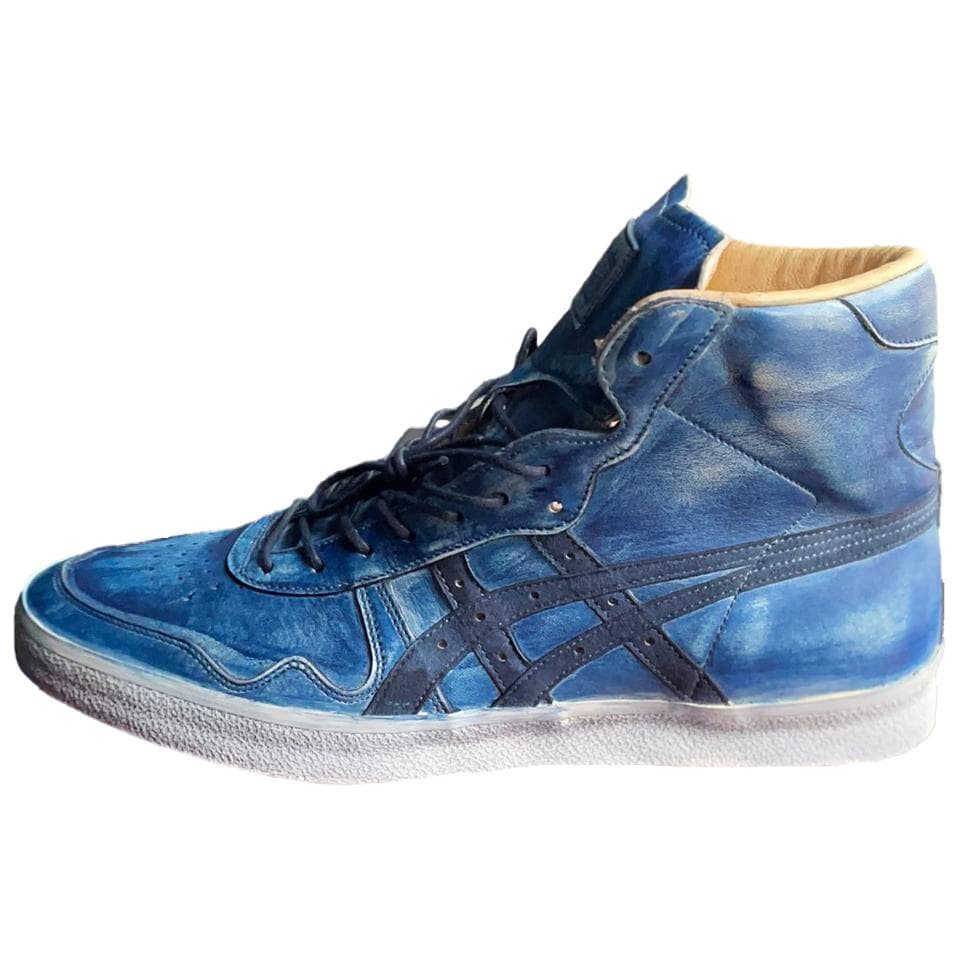 Кроссовки Onitsuka Tiger Fabre NIPPON High Blue - изображение 1