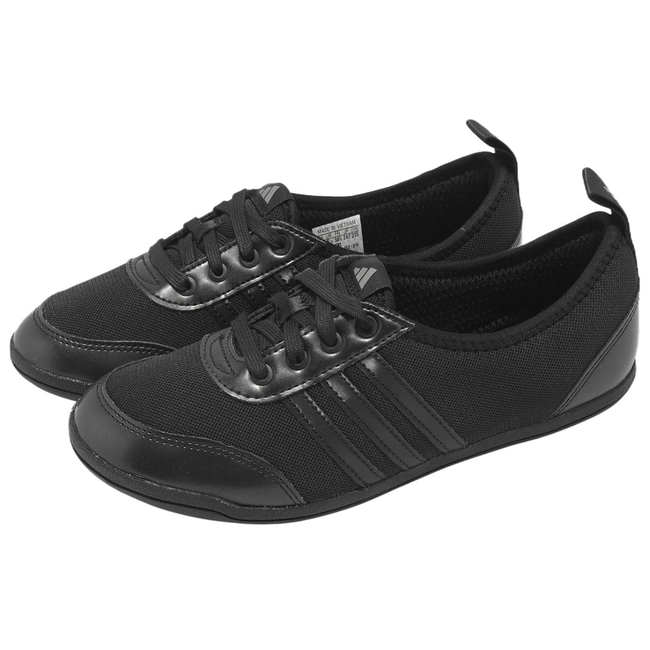 Кроссовки Adidas Diona Ballet противоскользящая устойчивая к истиранию низкий топ повседневная обувь женская черная - изображение 3