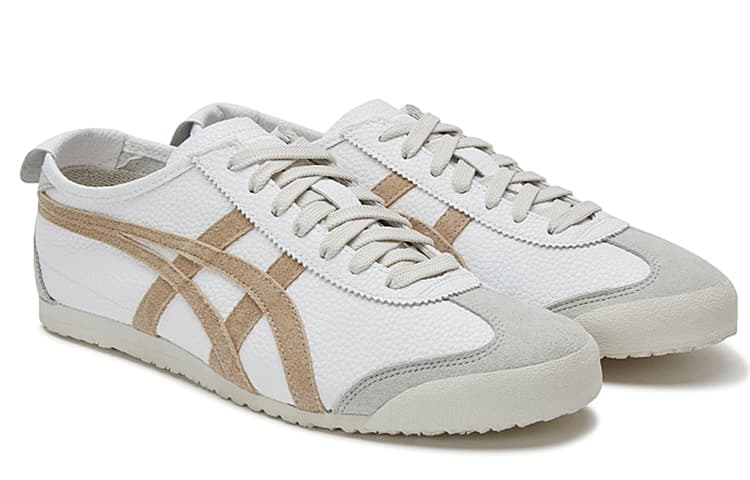 Кроссовки Onitsuka Tiger Mexico 66 White Brown - изображение 3