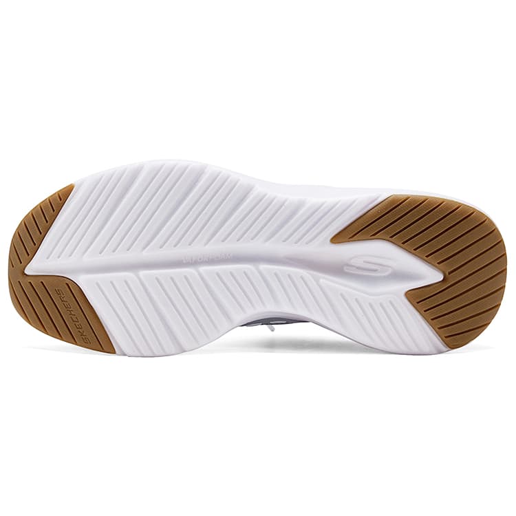Кроссовки Skechers Классический Cloud Touch Обувь Low Топ Повседневная обувь Women's White Серый - изображение 5