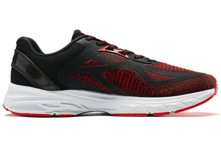 Кроссовки Xtep Breathable Mesh Low Sneakers Black Red - изображение 2