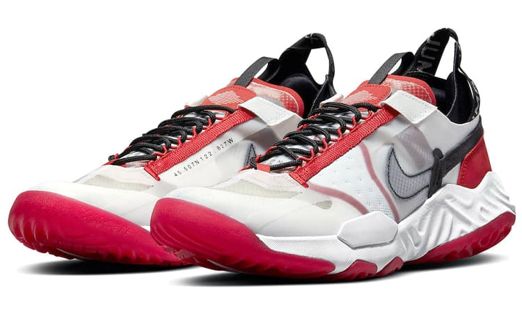 Кроссовки Jordan Delta Breathe White Red Black - изображение 3