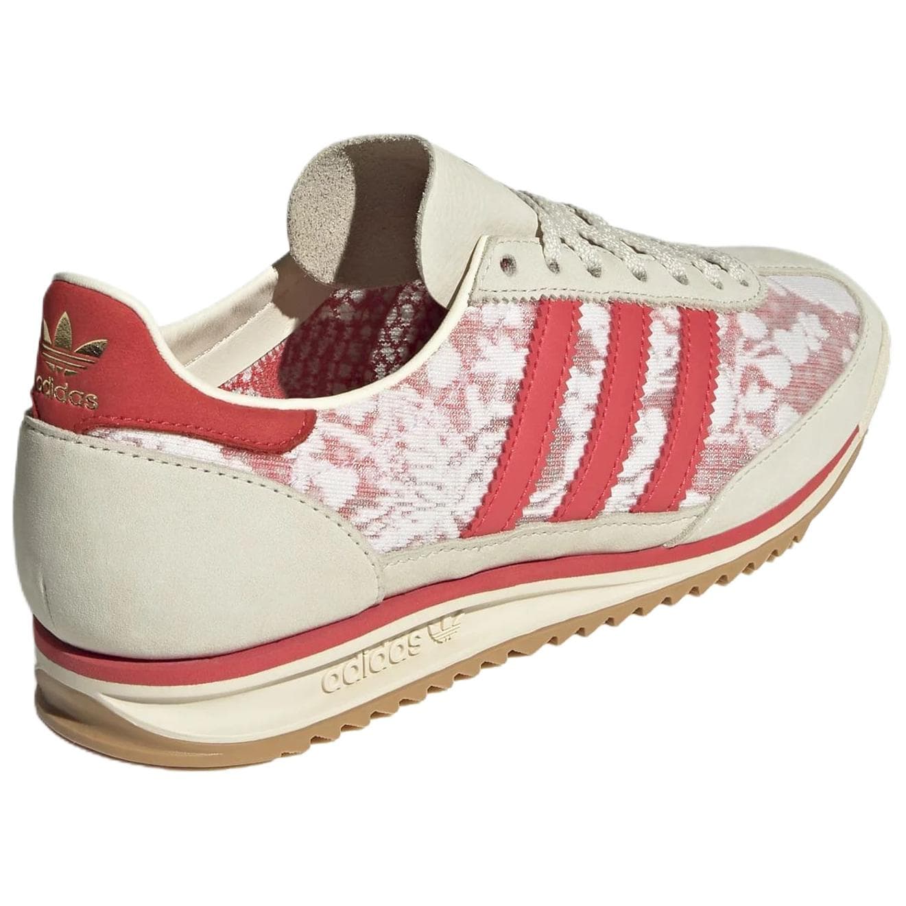 Кроссовки Liberty London X adidas originals SL 72 OG Антискользящая устойчивая к истиранию низкий верх повседневная обувь - изображение 4
