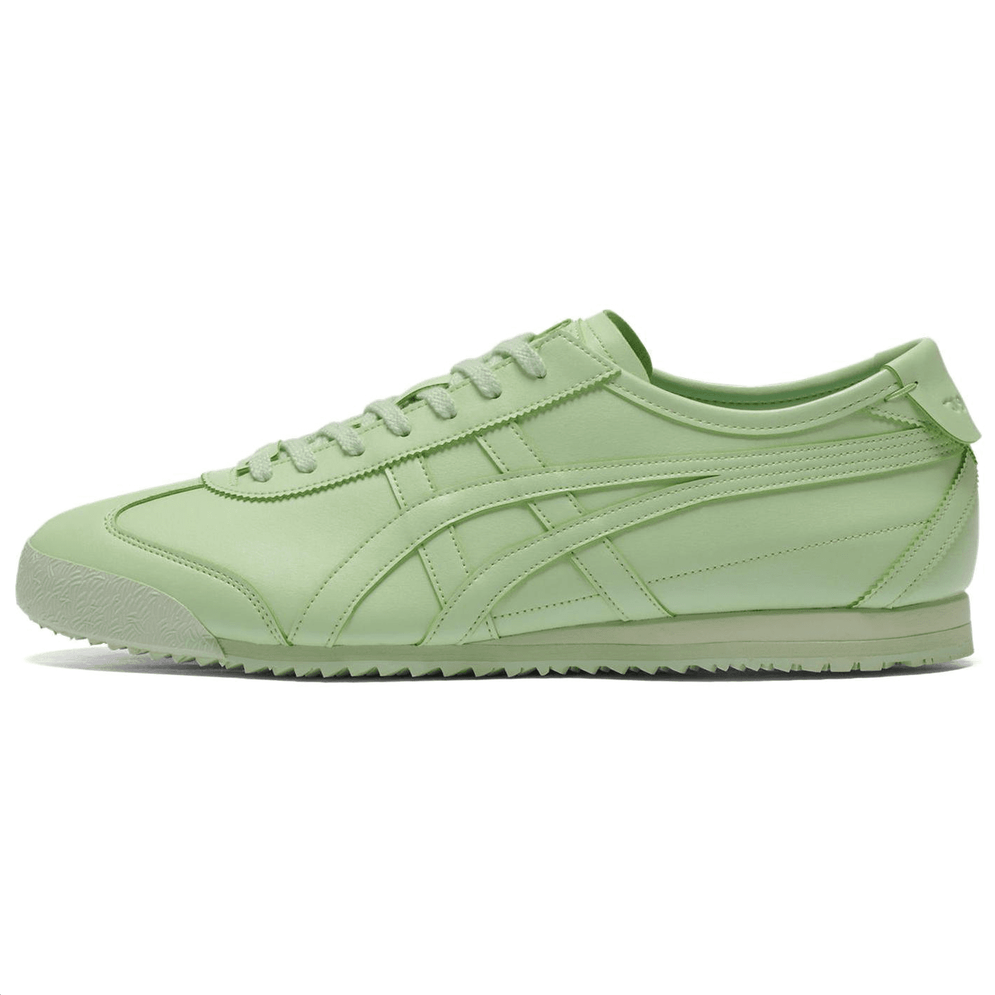 Кроссовки Onitsuka Tiger MEXICO 66 Противоскользящая Устойчивая к истиранию Низкий Топ Повседневная Обувь Унисекс Зеленая - изображение 1