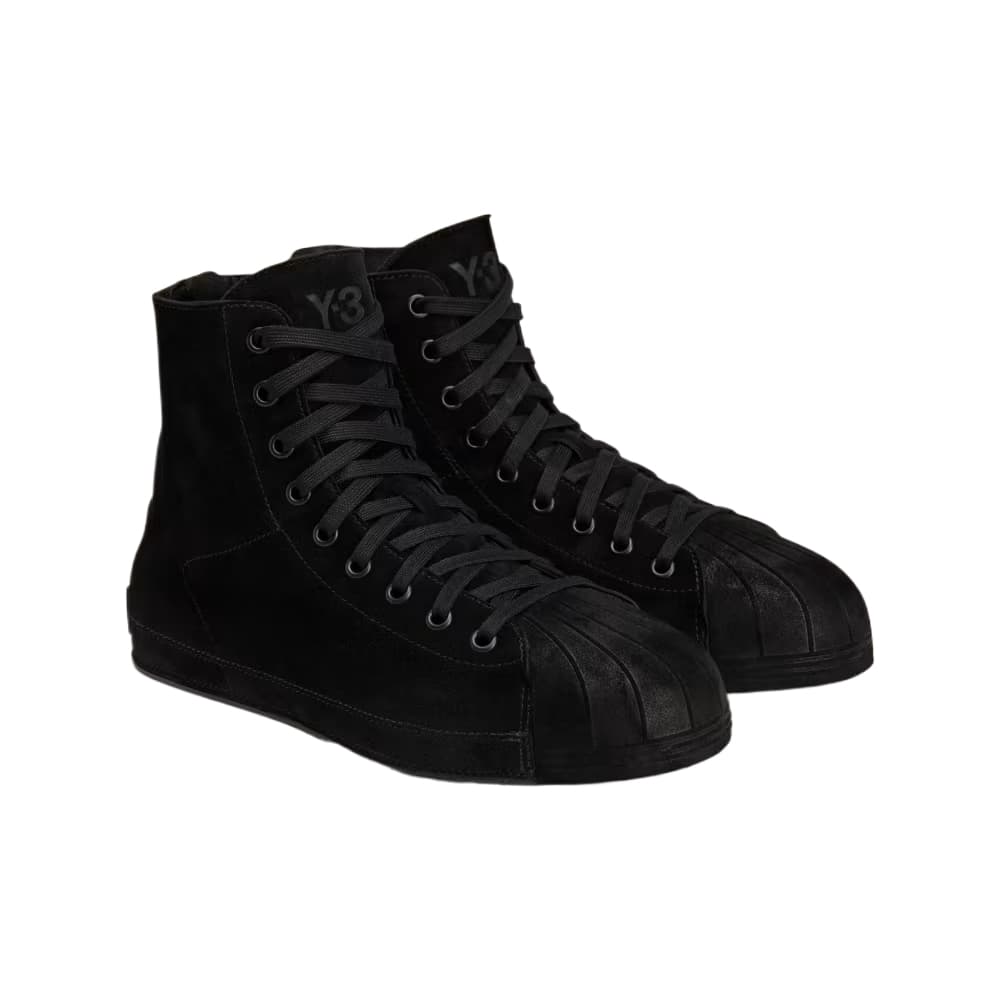 Кроссовки Y-3 NIZZASTAR HI Мягкие удобные модные Хай-топы Повседневные кроссовки Мужской Черный - изображение 2