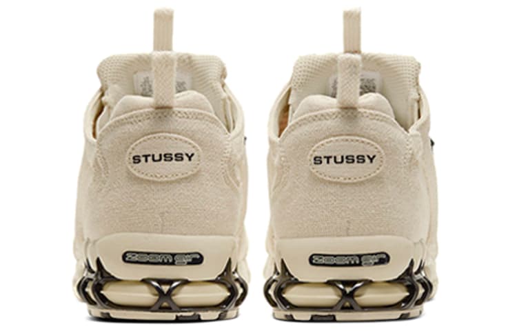 Кроссовки Stussy x Nike Air Zoom Spiridon CG 2 Desert Yellow - изображение 5