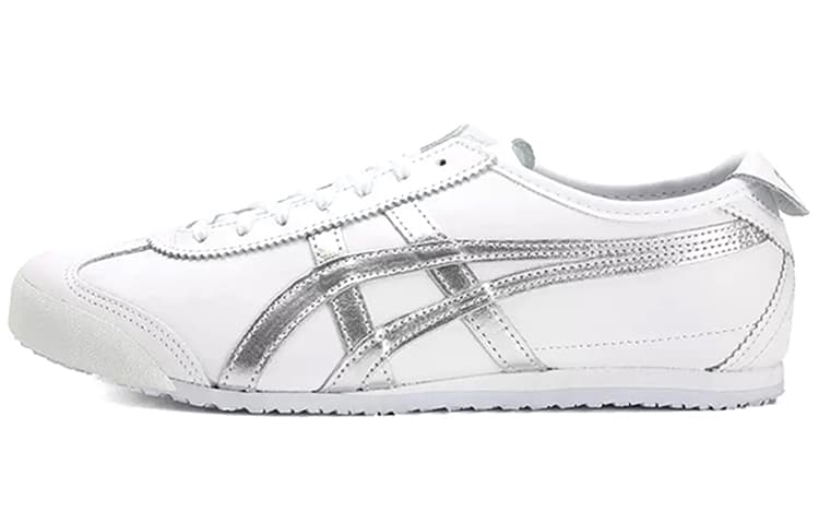 Кроссовки Onitsuka Tiger Mexico 66 White Silver - изображение 1