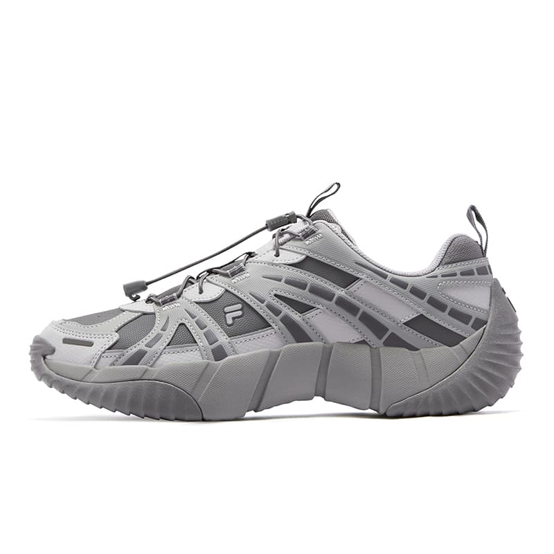 Кроссовки FILA FUSION BONE II Vertebra Shoes 2 Низкий Топ Повседневная Обувь Мужская Серый - изображение 1