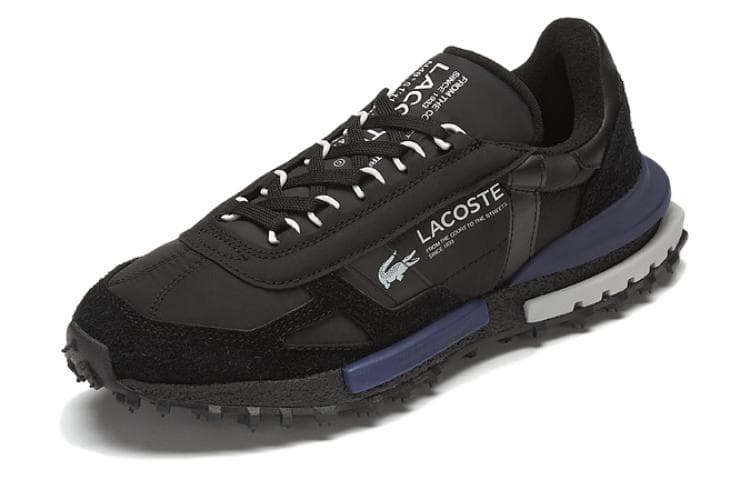 Кроссовки Lacoste Leather Low Top Sneakers Black - изображение 2