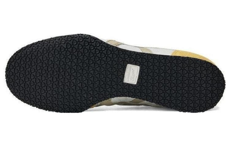 Кроссовки Onitsuka Tiger Serrano противоскользящая устойчивая к истиранию низкий верх повседневная обувь унисекс желтая - изображение 4
