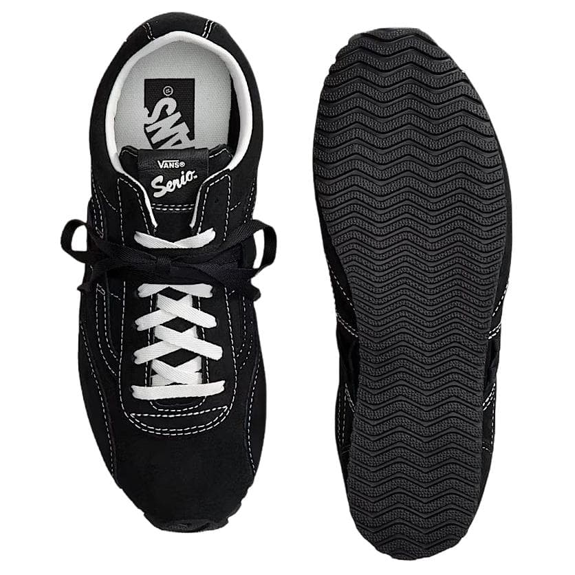Кроссовки Vans Super Lowpro Замша Низкий Верх Повседневная Обувь Унисекс Черный - изображение 4