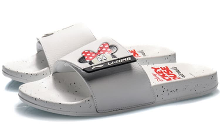 Сандалии Disney x Li-Ning Mickey Slides White - изображение 3