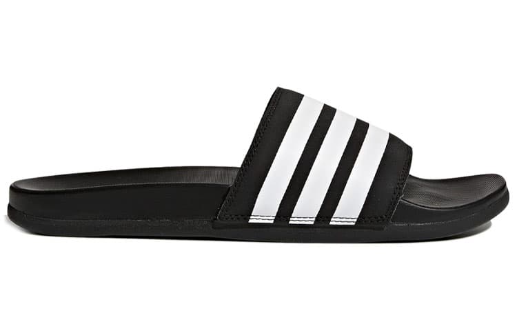 Сандалии adidas Adilette Cloudfoam Plus Slide Black White - изображение 2