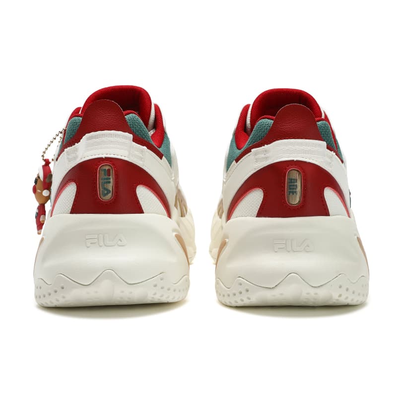 Кроссовки FILA Ade XMAS Low Топ Повседневная обувь Женская Белая - изображение 3