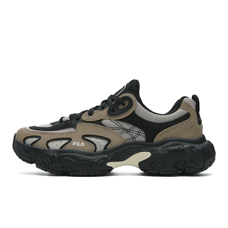 Кроссовки FILA Tornado Износостойкий Дышащий Легкий Низкий Верх Повседневная Обувь Мужская Коричневый - изображение 1