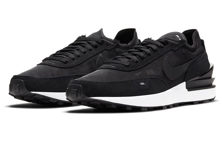 Кроссовки Nike Waffle One Black - изображение 3