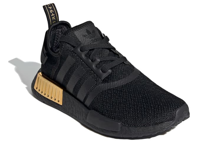 Кроссовки adidas Originals NMD_R1 Low Black Gold - изображение 3
