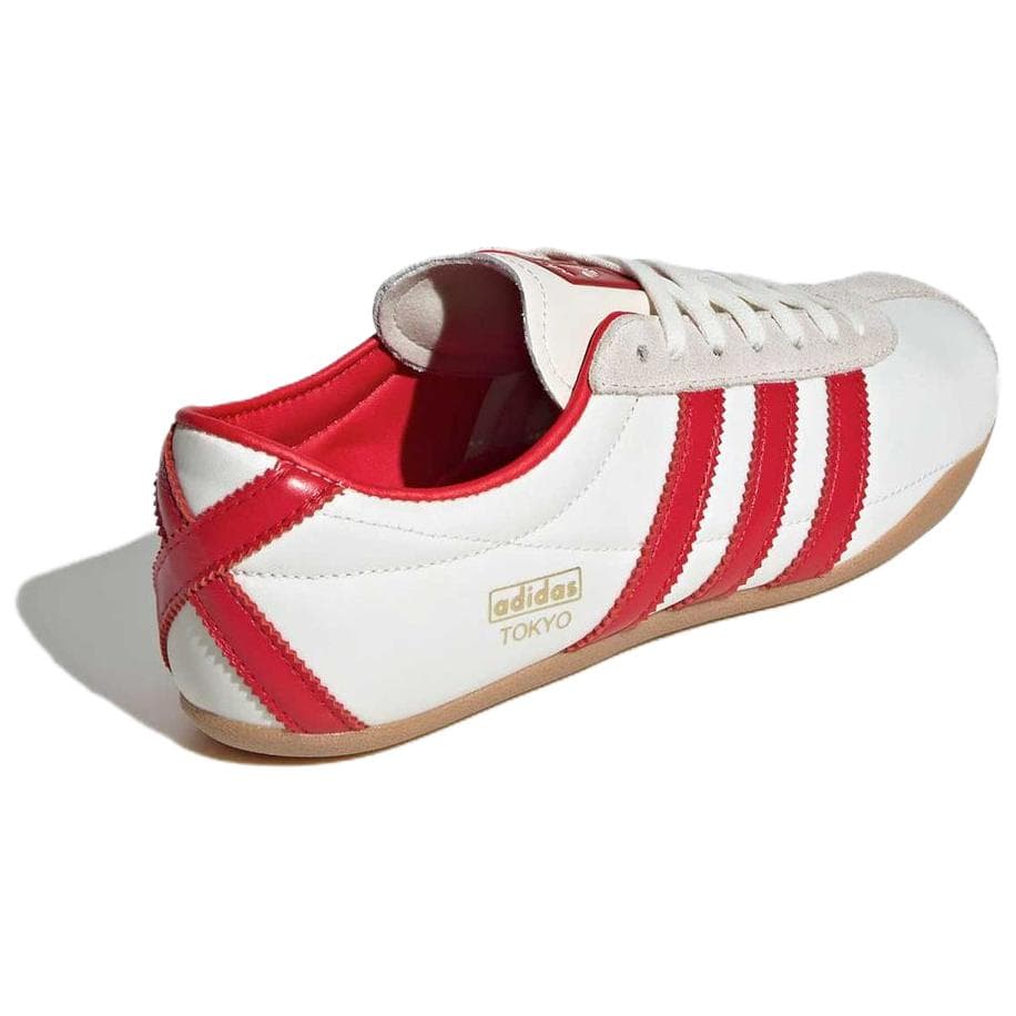 Кроссовки Adidas Originals Low Топ Повседневная обувь Унисекс Белый и красный - изображение 4