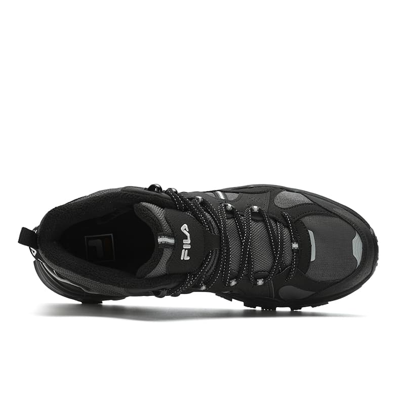 Кроссовки FILA Trek 1S Износостойкие Низкие Повседневные Кроссовки Женские Черные - изображение 4