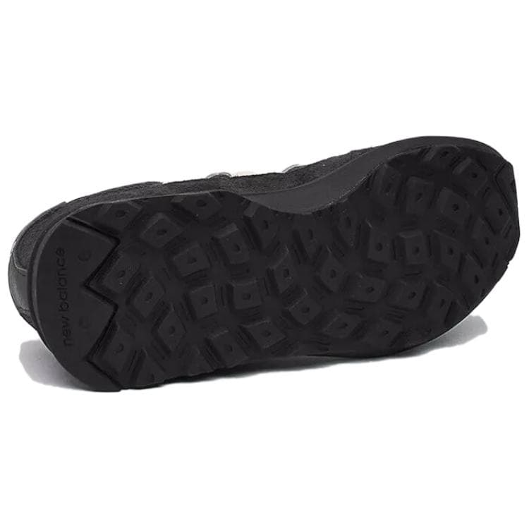 Кроссовки New Balance 370 Удобная Устойчивая к истиранию Низкая Повседневная Обувь Унисекс Черная Серый - изображение 5