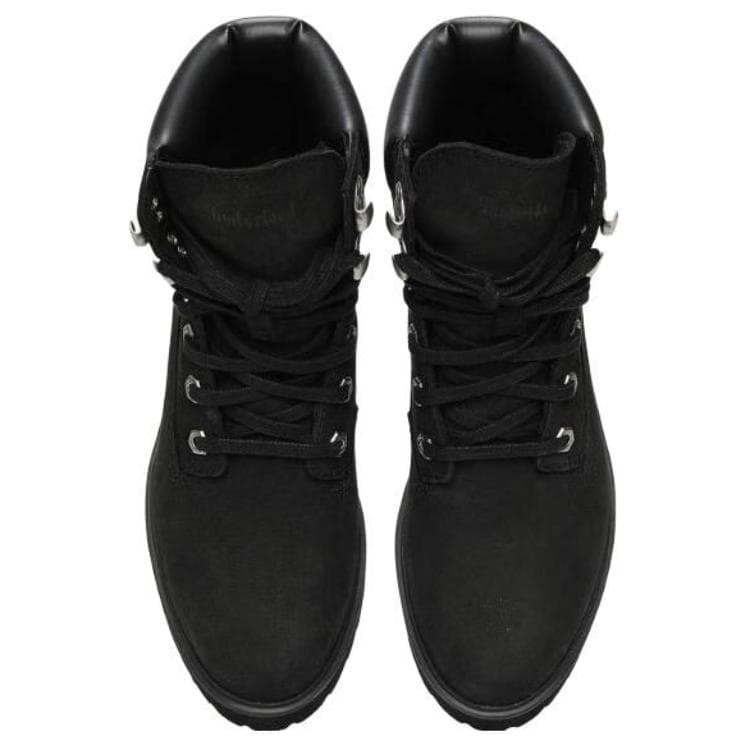 Ботинки Timberland Короткие армейские ботинки для голени женские черные - изображение 3