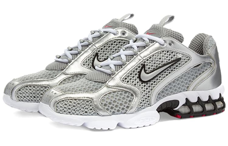 Кроссовки Nike Air Zoom Spiridon Cage 2 Silver - изображение 3