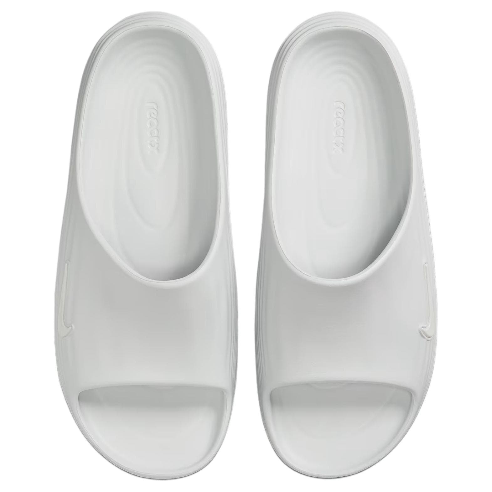 Сандалии Nike ReactX Rejuven8 Противоскользящие Устойчивые к Износу Шлепанцы Мужские Белые - изображение 3
