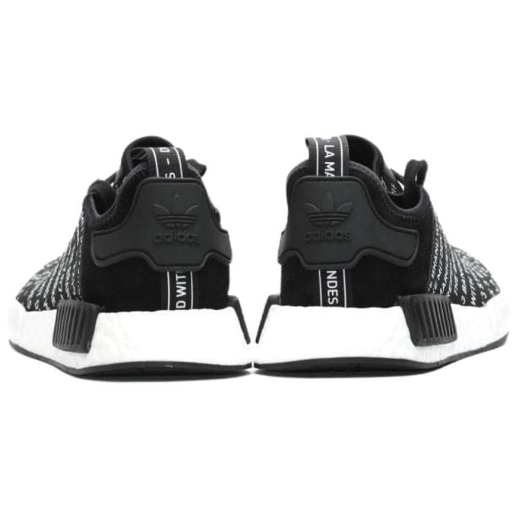 Кроссовки Adidas Originals NMD R1 Дышащая Повседневная Обувь Мужская Черная - изображение 3