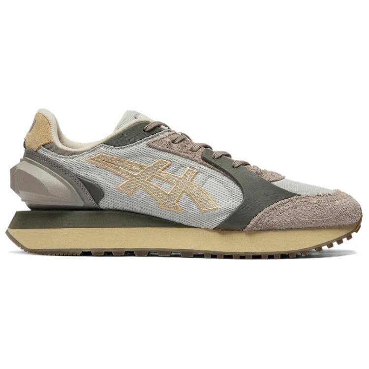 Кроссовки Onitsuka Tiger Moage Co Противоскользящая Устойчивая к истиранию Низкий Верх Повседневная Обувь Унисекс Зеленая - изображение 2