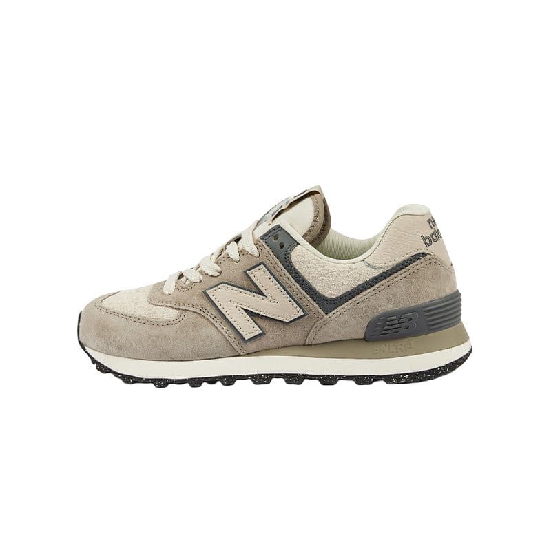 Кроссовки New Balance NB 574 Устойчивая к истиранию Низкая Повседневная Обувь Женская Светло-Коричневая - изображение 1