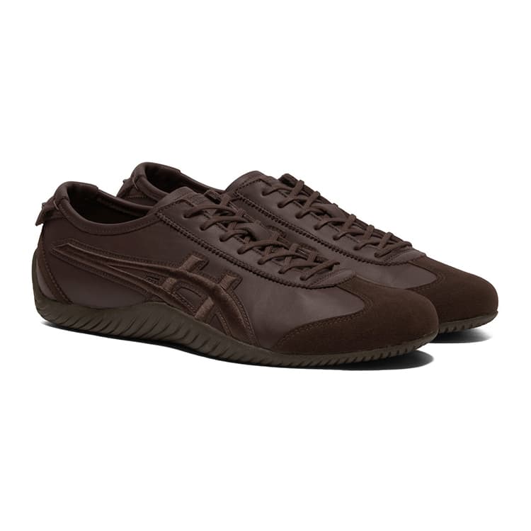Кроссовки Onitsuka Tiger MEXICO 66 DRIVING Повседневная обувь Унисекс Коричневый - изображение 2