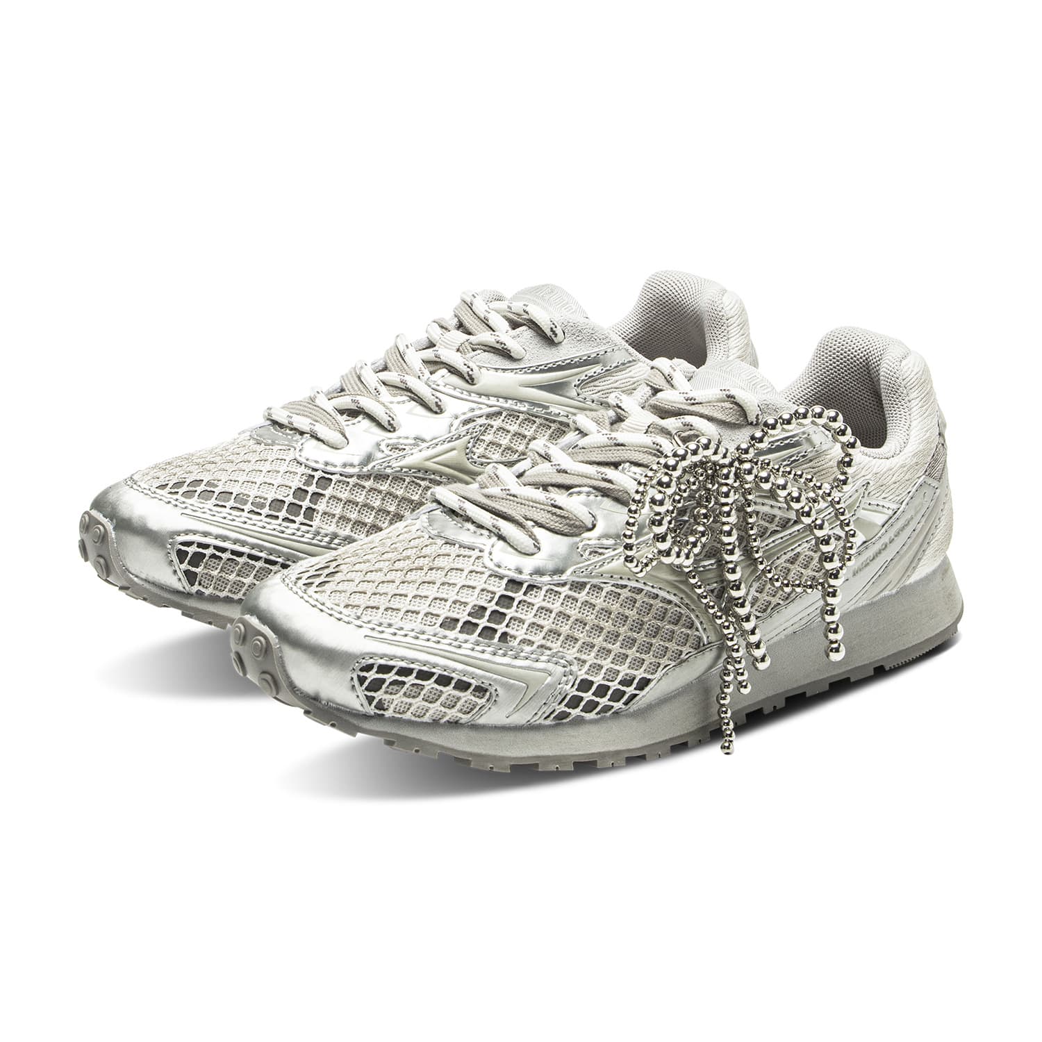 Кроссовки Mizuno LG 60S Low Топ Повседневная обувь Унисекс Waffle Золото - изображение 2