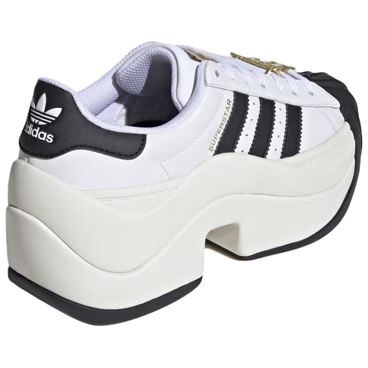 Кроссовки Adidas Originals Superstar Повседневная обувь Женская Черно-белая - изображение 4