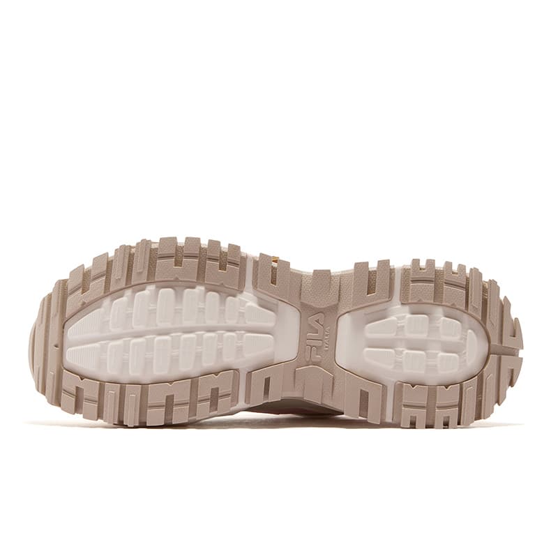 Кроссовки FILA FUSION BIANCO DX Бьянко Обувь Повседневная Женская Кремовый Порошок - изображение 8